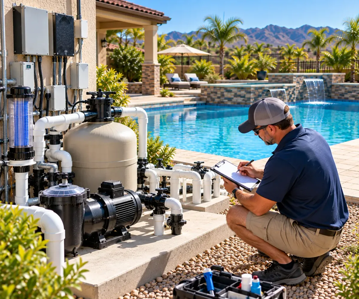 Residential Fusion44X pool documented for a case study
