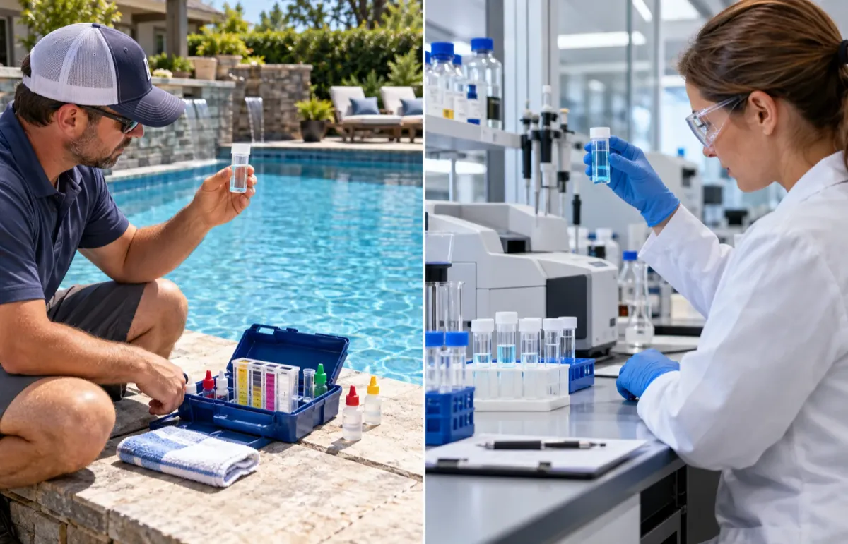 Comparison of routine pool testing and independent laboratory testing