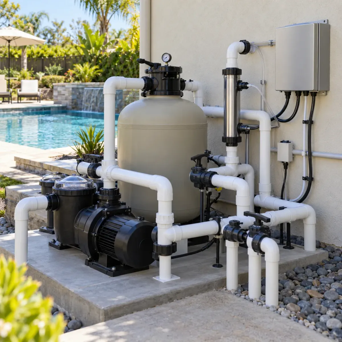 Ozone pool equipment context