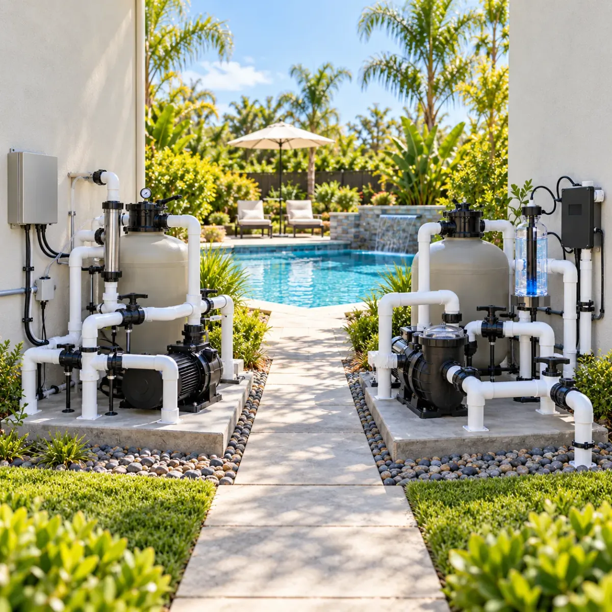 Fusion44X compared with an ozone residential pool system