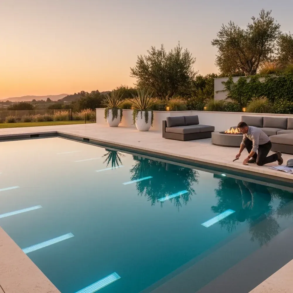 Commercial double unit pool sizing range
