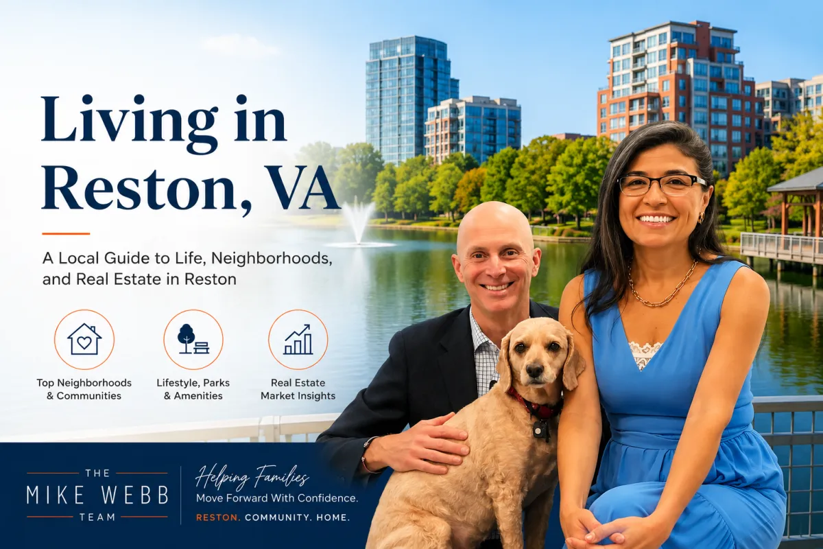 Luxury home in Reston VA with a professional real estate agent