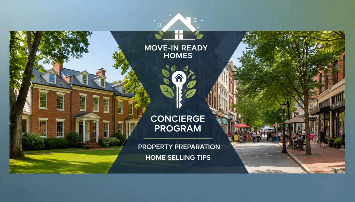 Vienna VA home ready for sale with concierge program assistance
