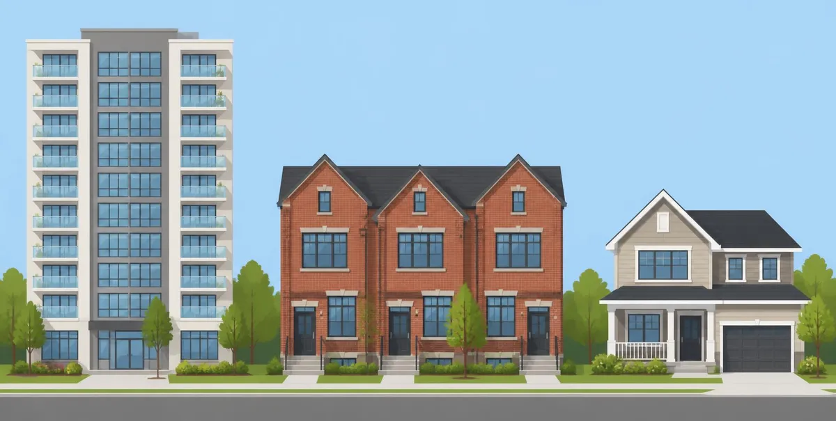 Condos and Townhouses vs Detached: NoVA Aug 2026