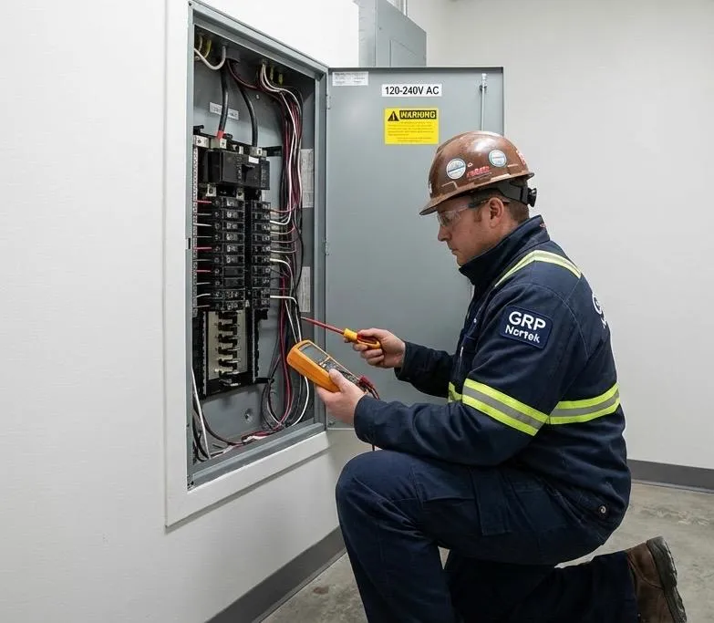 Projet résidentiel panneau électrique - image de remplacement