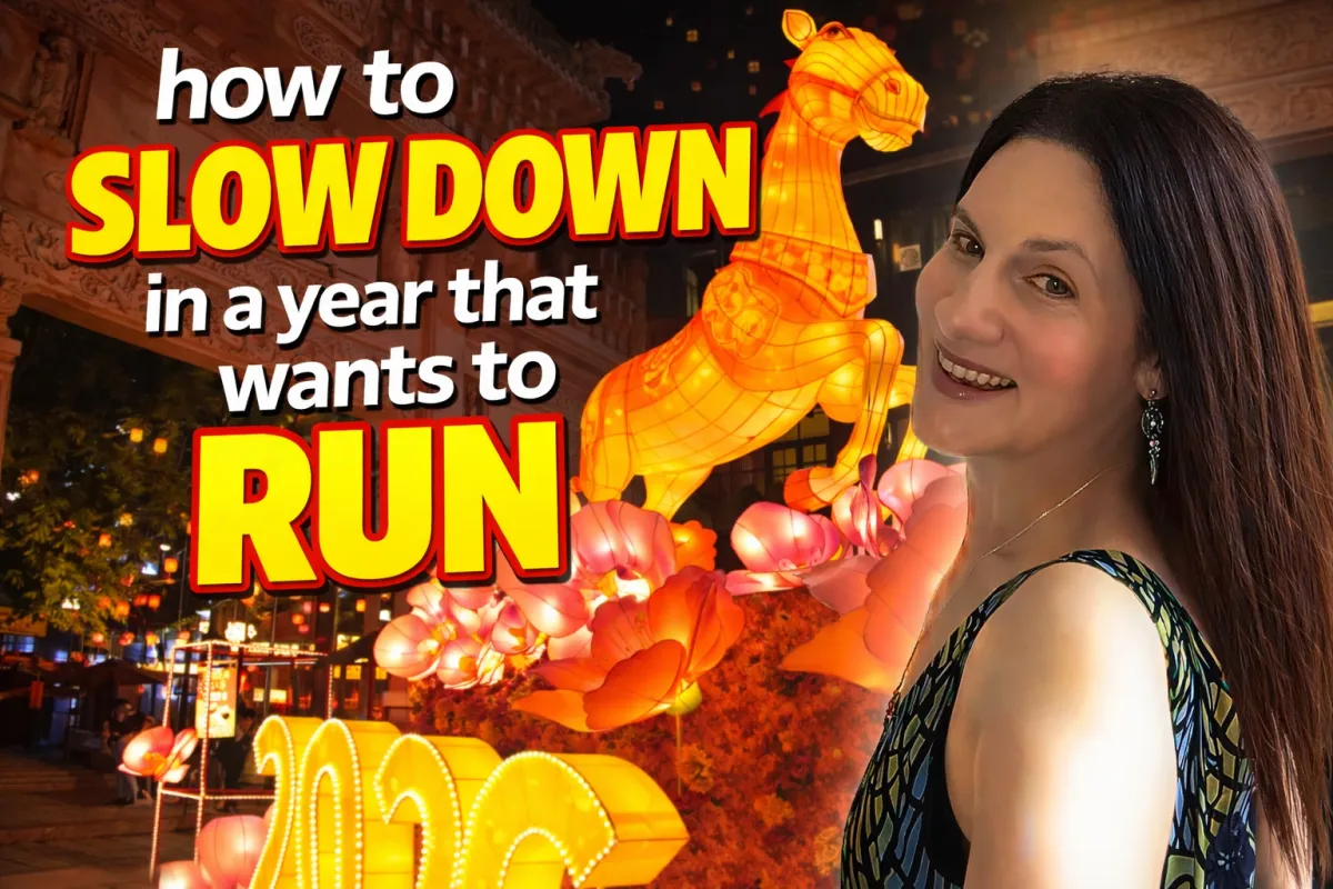 🔥 Year of the Fire Horse - Slowing Down in a Year That Wants to Run