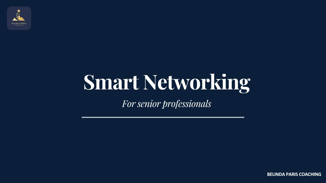 Smart Networking for Senior Finance Professionals