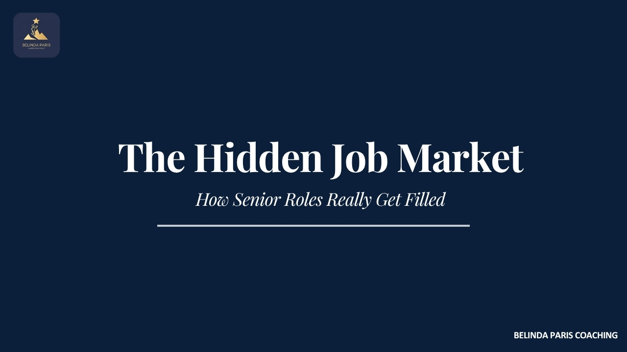 The Hidden Job Market: How Senior Roles Really Get Filledlog Post