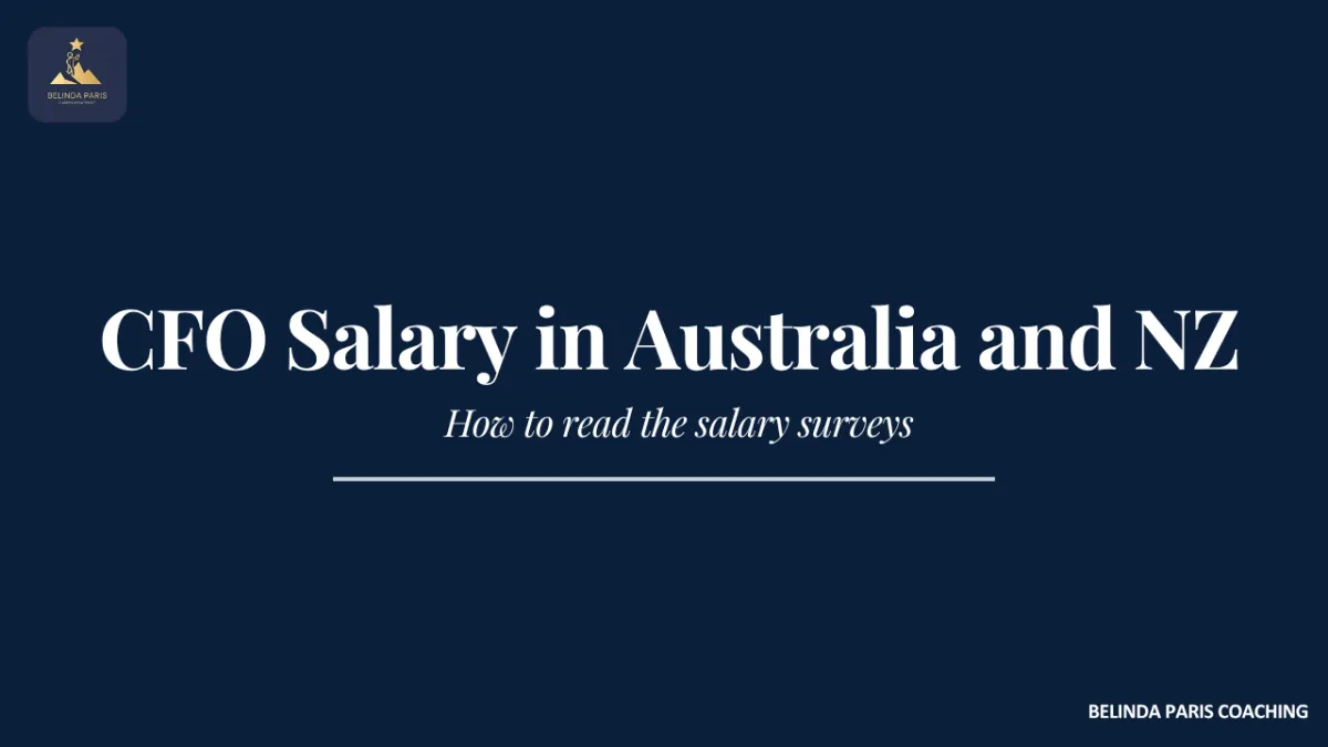 Finance leader reviewing salary survey information