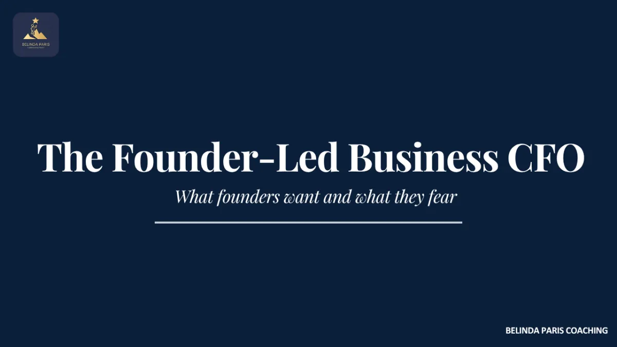 CFO meeting with the founder of a growing business