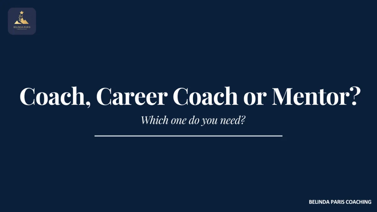 Senior leader in a coaching conversation