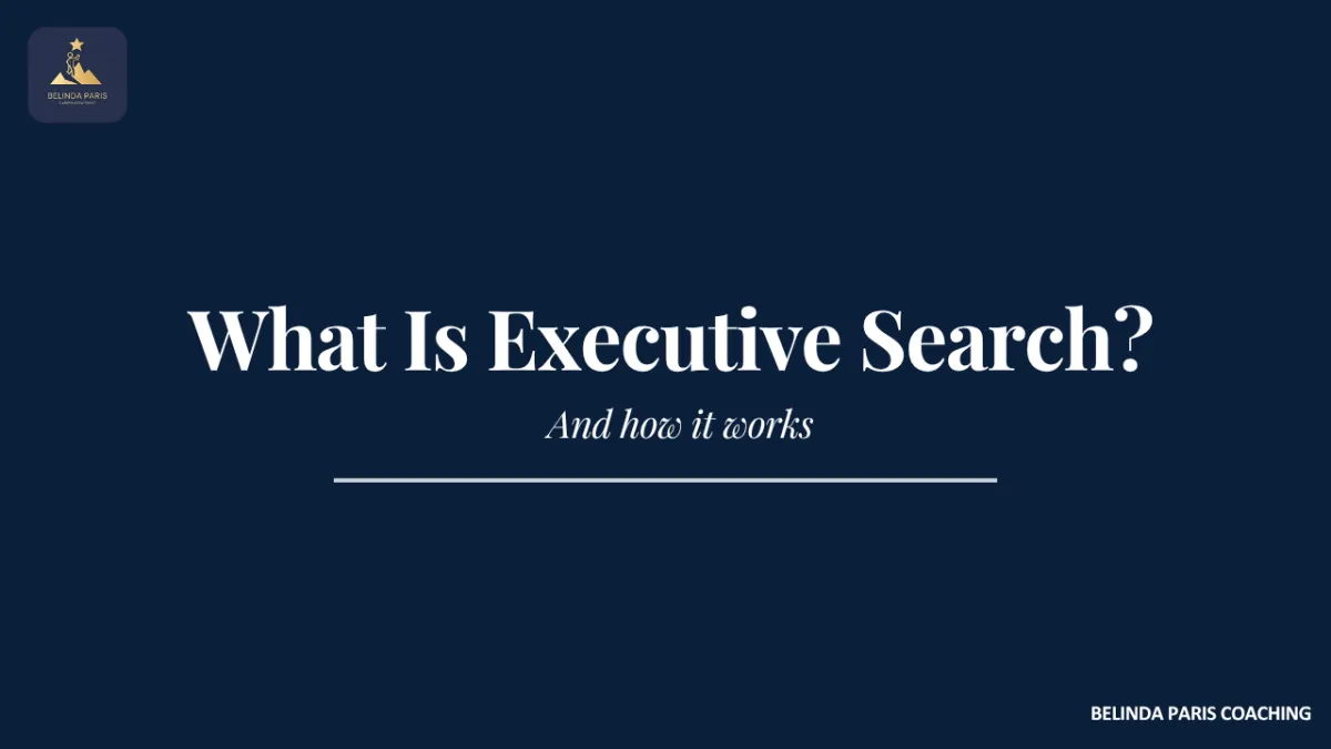 Search consultant reviewing a candidate shortlist