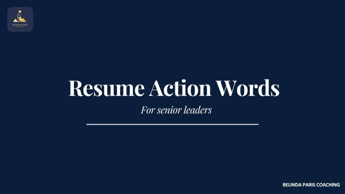 Executive editing the wording of their resume