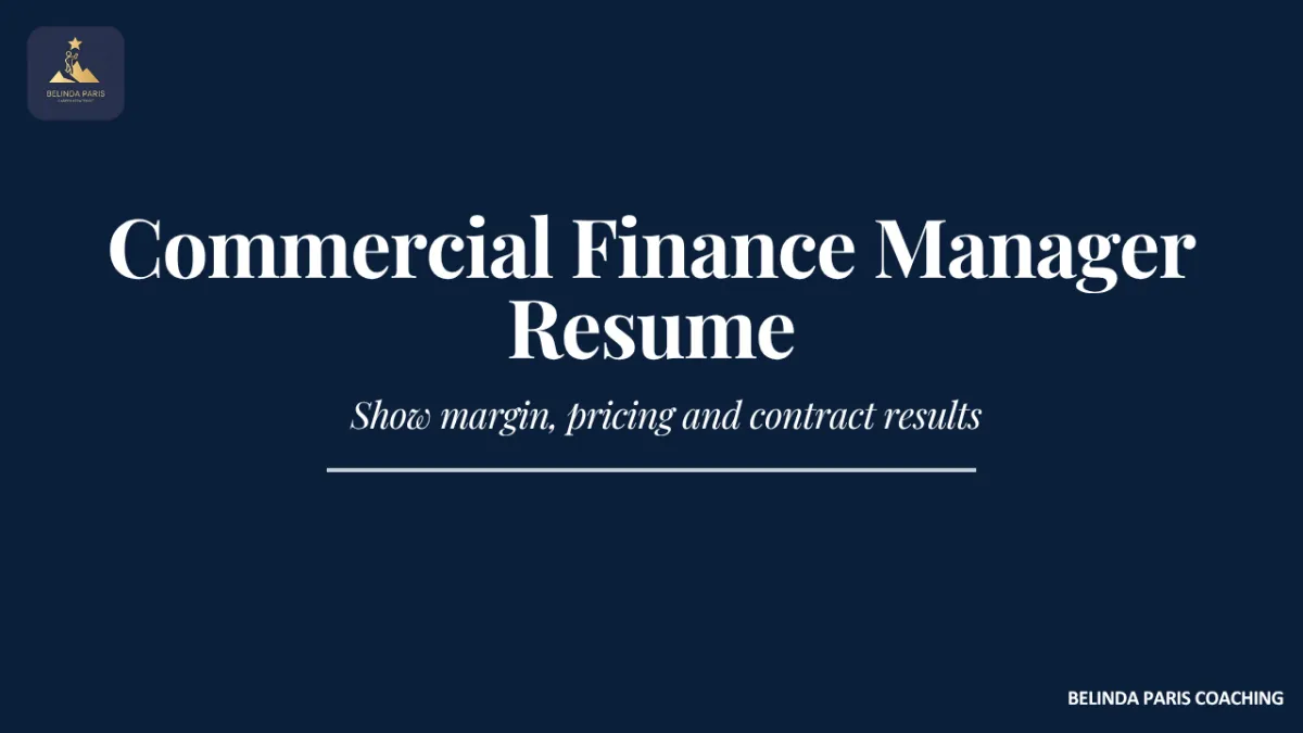 Commercial Finance Manager reviewing pricing and contract margins