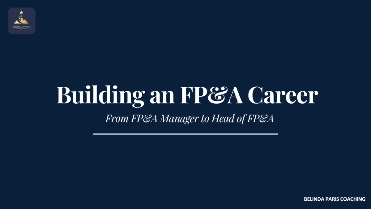 FP&A Manager building a long-range financial plan