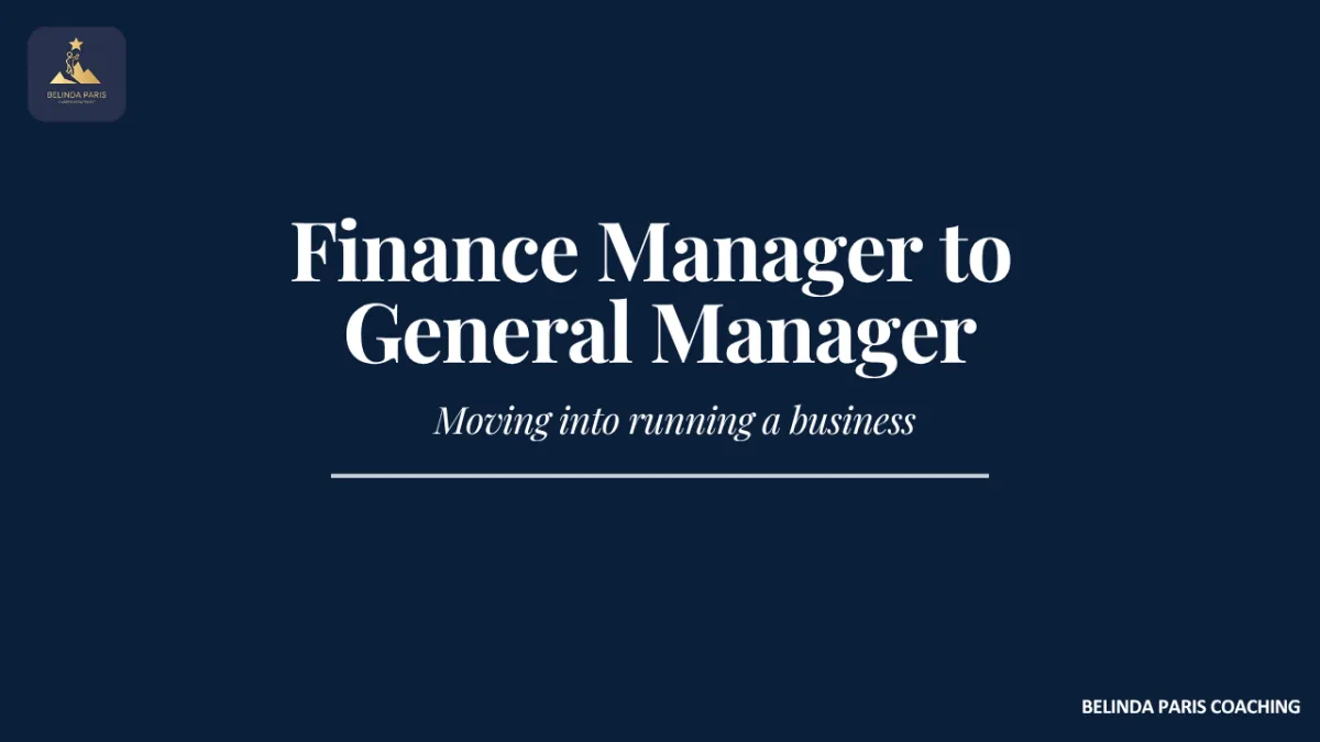 Finance Manager leading an operations meeting