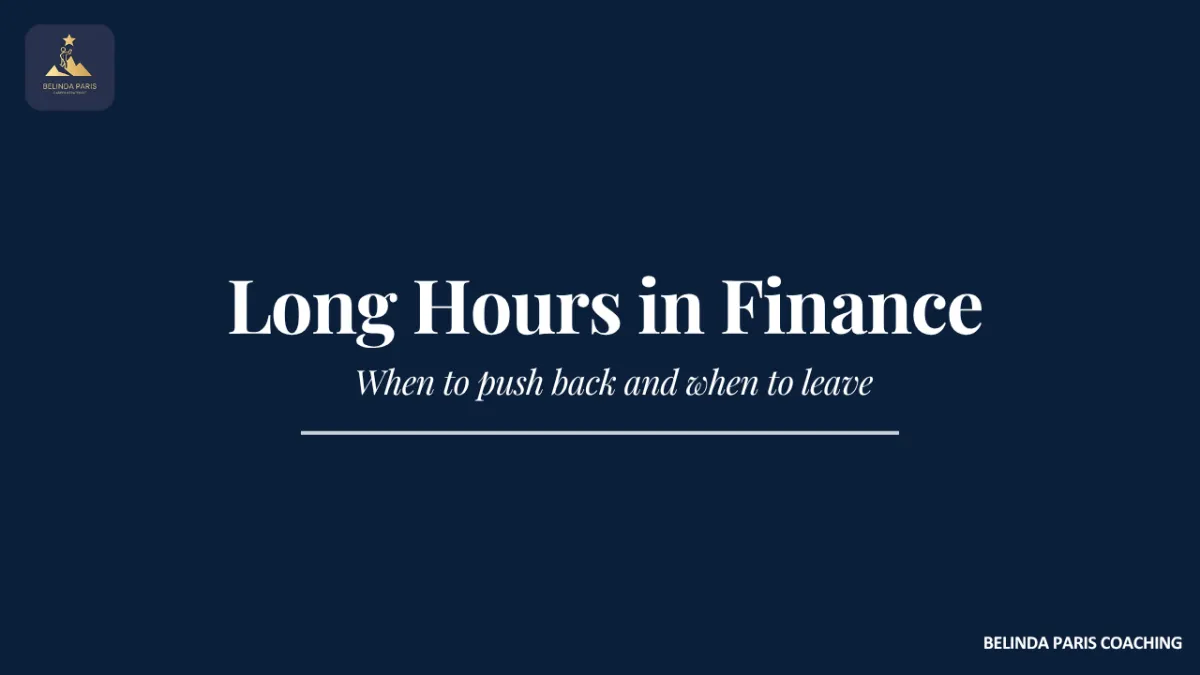Finance Manager working late at the office during month end