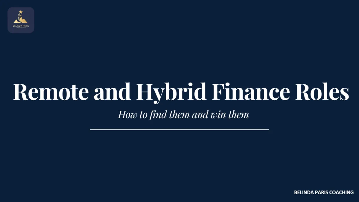 Finance professional working remotely from a home office