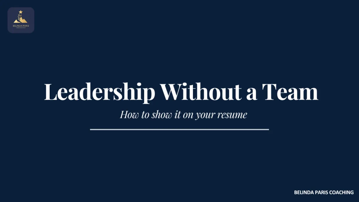 Professional leading a project meeting without formal management responsibility