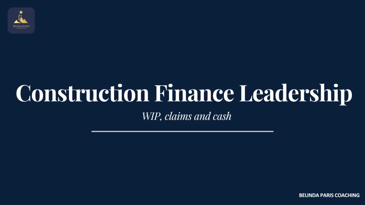 Construction Financial Controller reviewing project cost reports on a building site