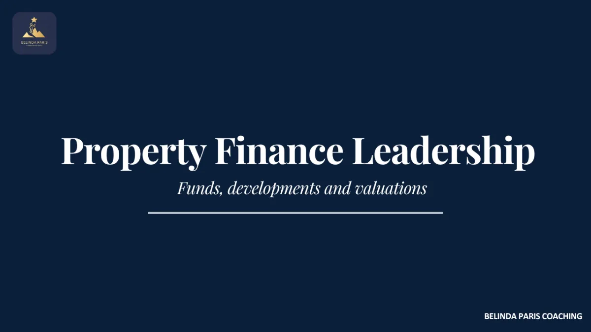 Property finance leader reviewing a development feasibility with a project director