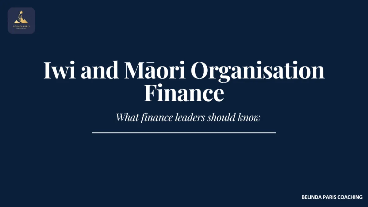 Finance leader meeting with trustees of an iwi organisation in New Zealand