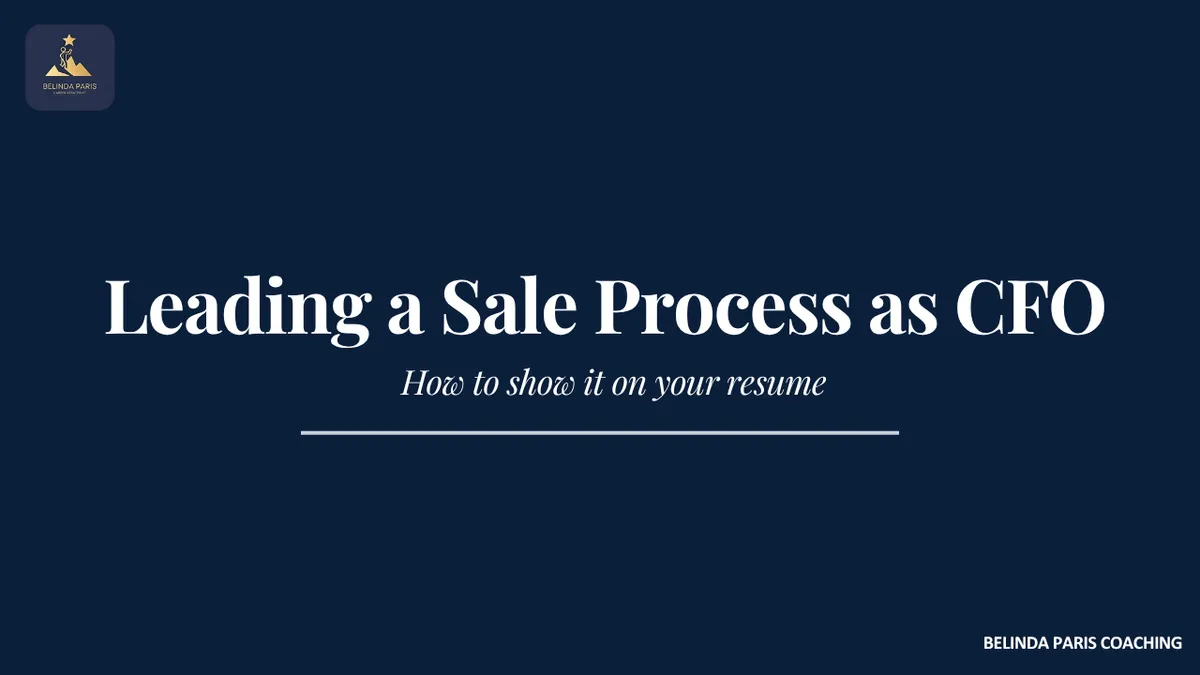 CFO working through a data room during a business sale process