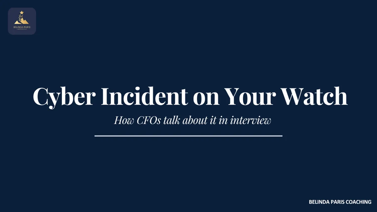 CFO in a crisis meeting during a cyber incident response