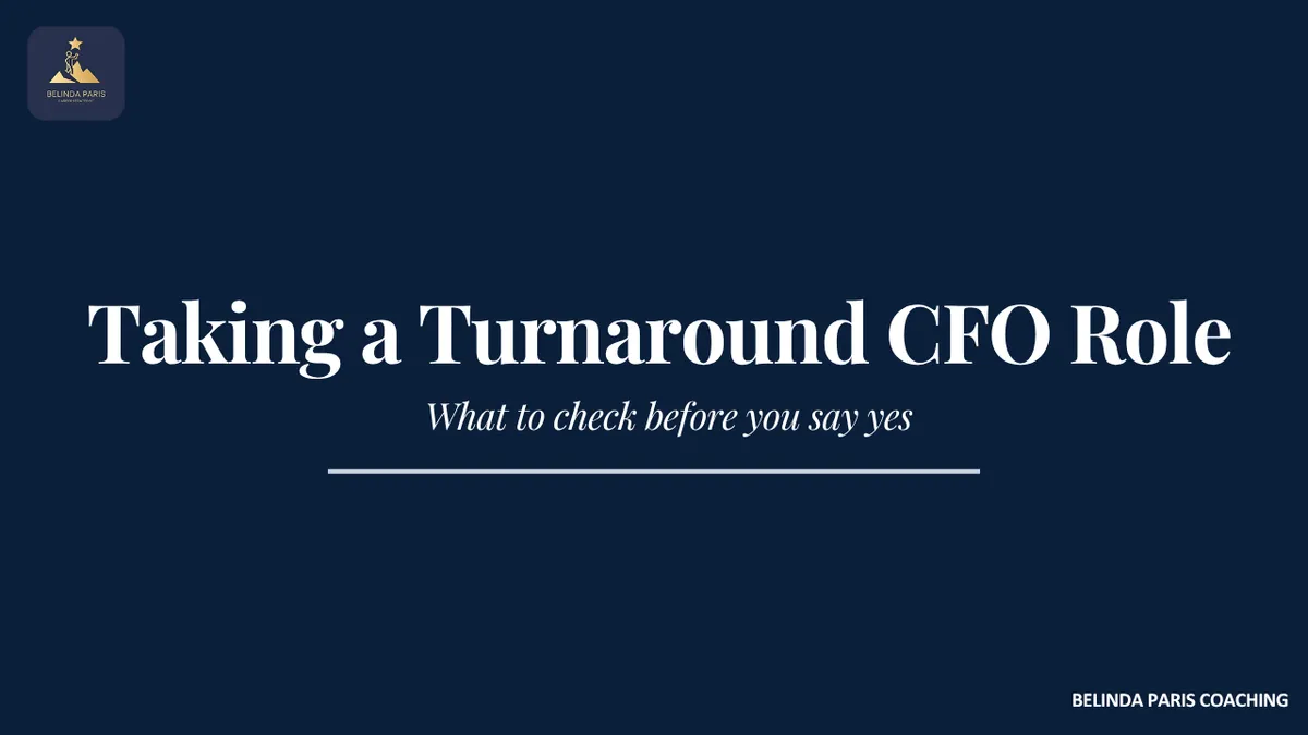 CFO reviewing cash flow forecasts for a business in difficulty