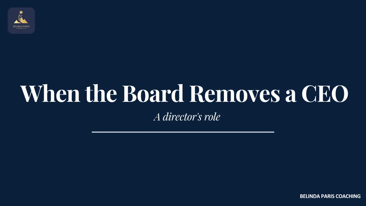 Board directors in a serious closed-door discussion
