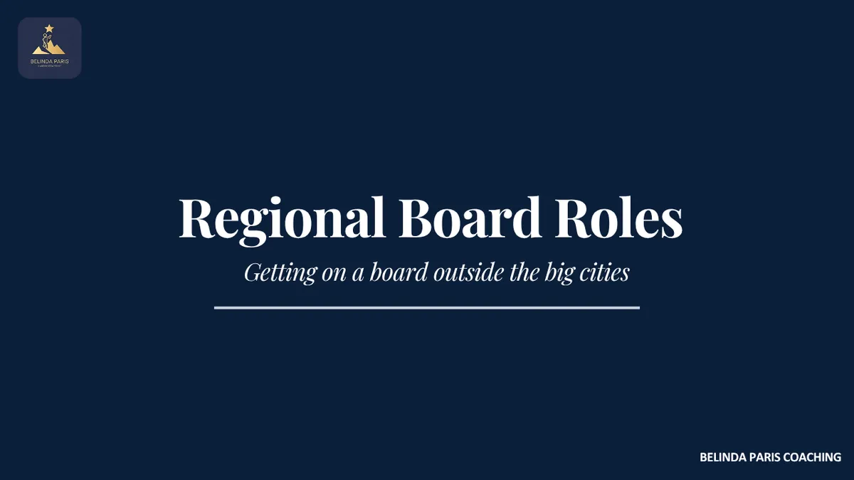 Board meeting in a regional town with directors around a table