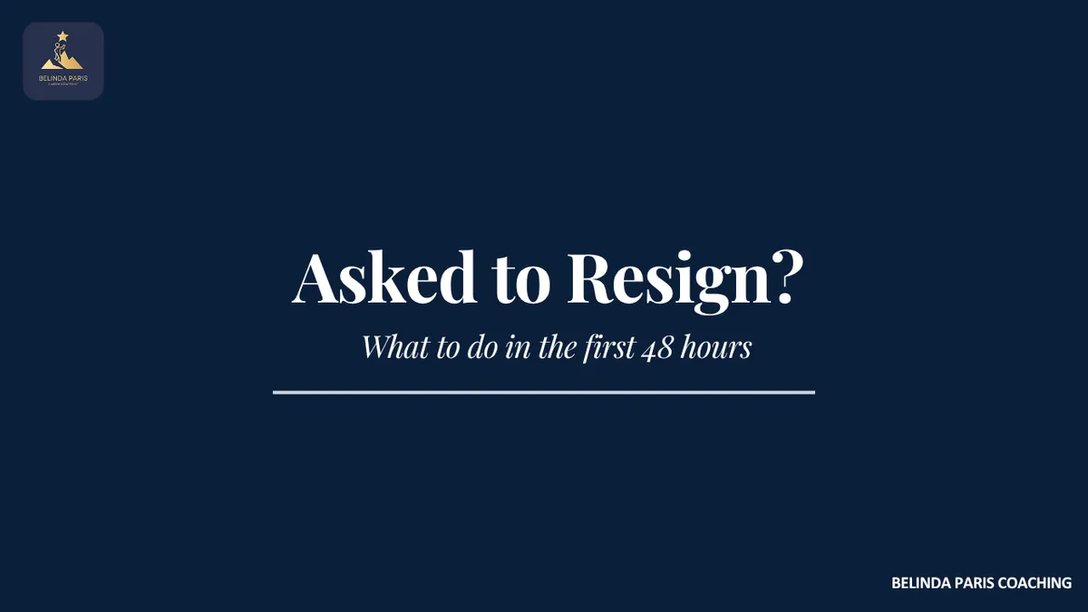 Senior executive sitting alone in an office after being asked to resign