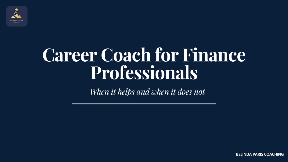 Finance director talking through career options with a career coach over coffee