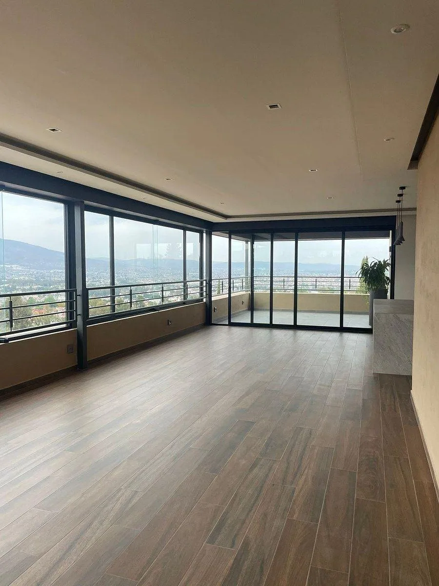 a conference room with a view of a street