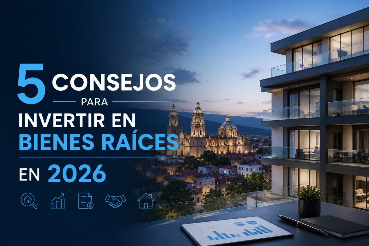 5 Consejos para Invertir en Bienes Raíces 2026