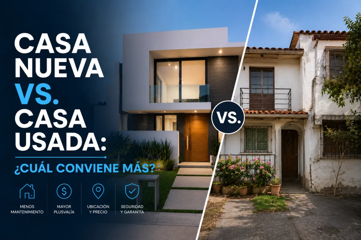 Casa Nueva vs Usada: Mejor Inversión Inmobiliaria