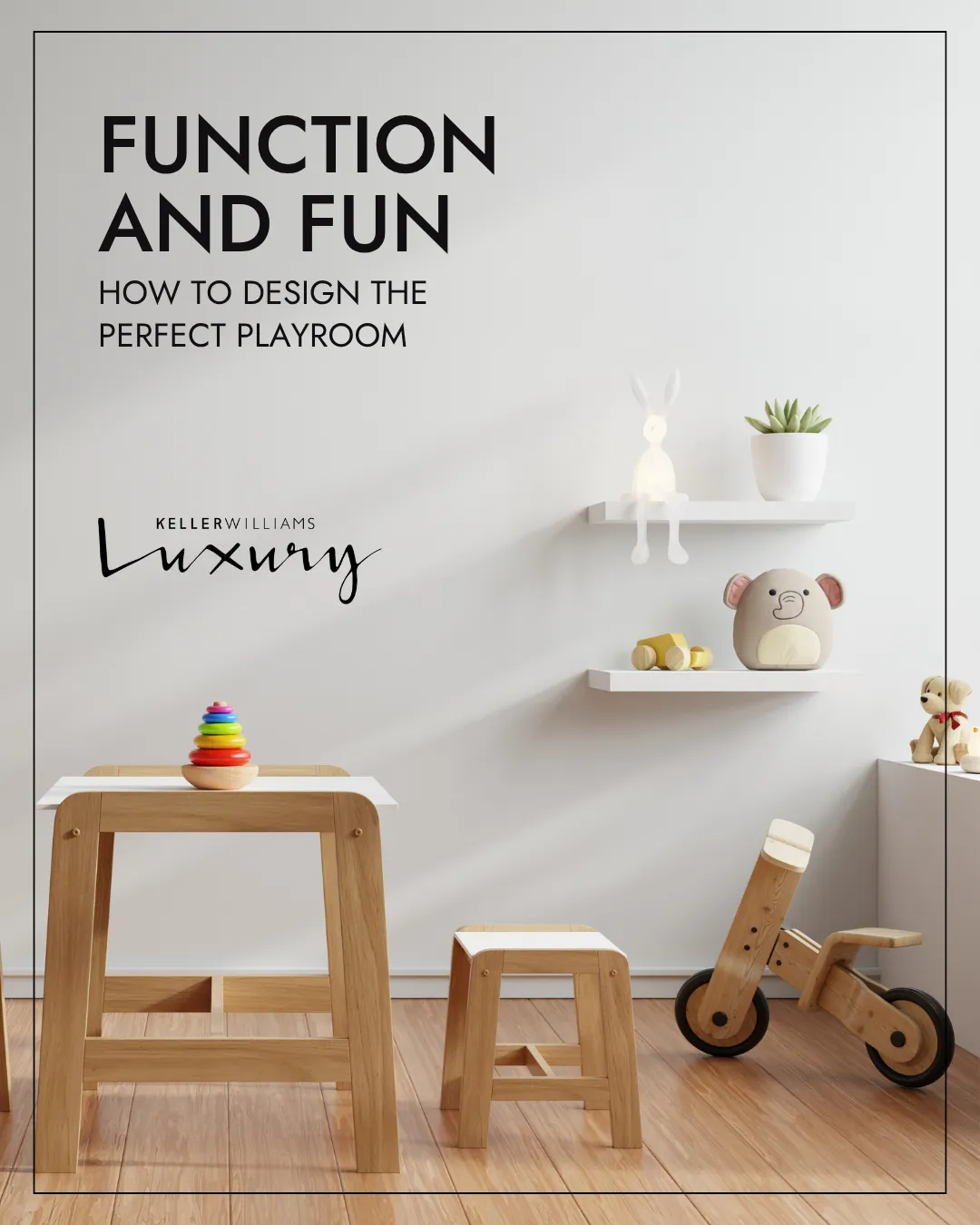 Whimsical Yet Refined Playroom Design Ideas