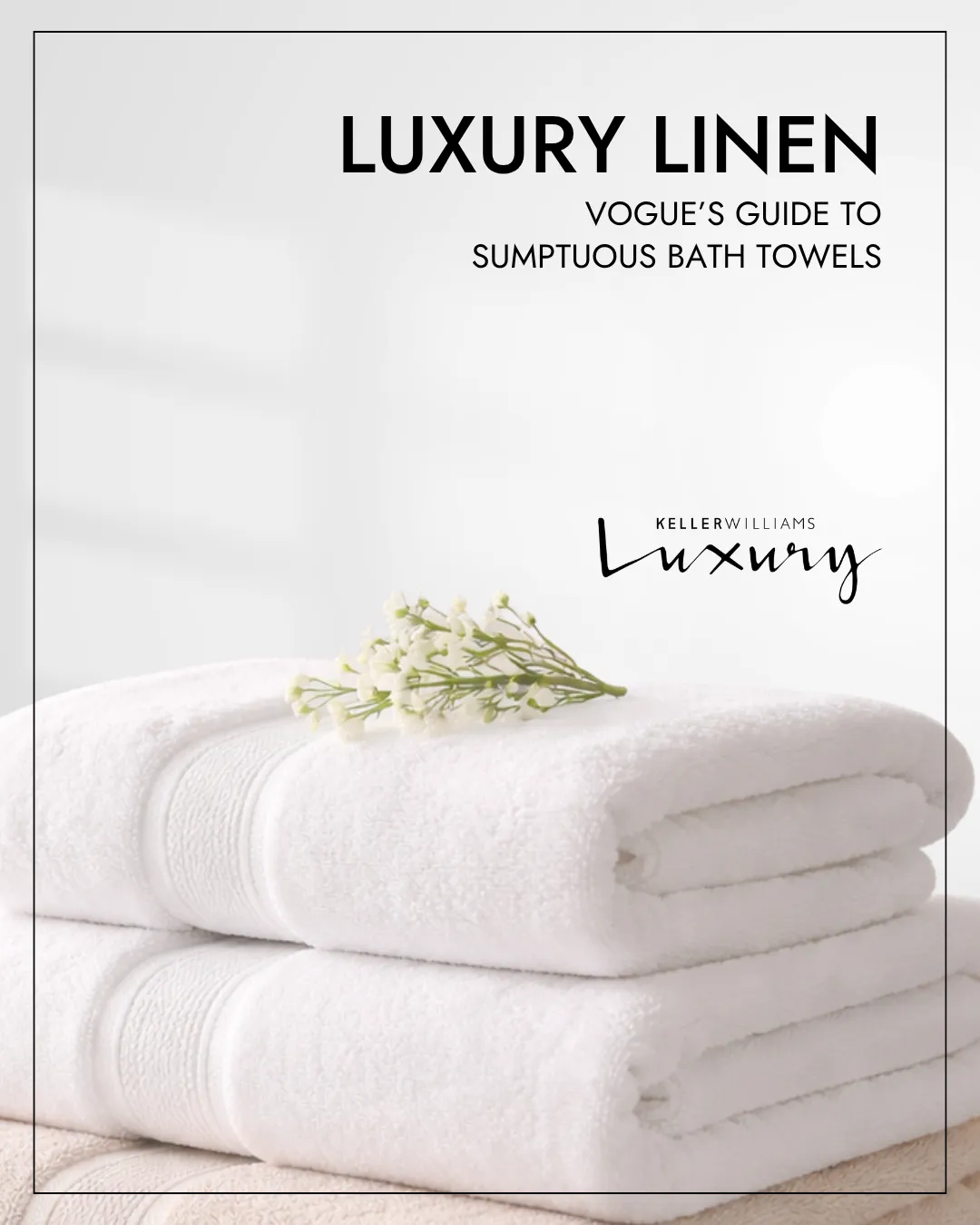 Experience Luxury with Vogue-Approved Bath Towels