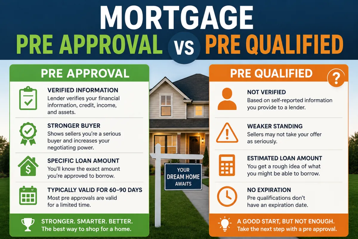 Mortgage Pre-Qualification vs. Pre-Approval Guide