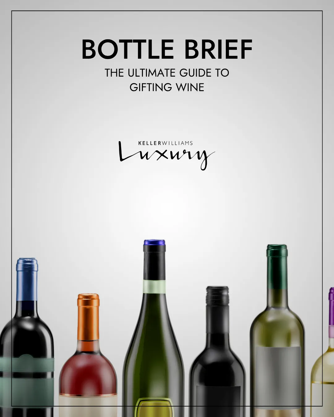 Elegant wine bottle and glasses on a dining table with guests