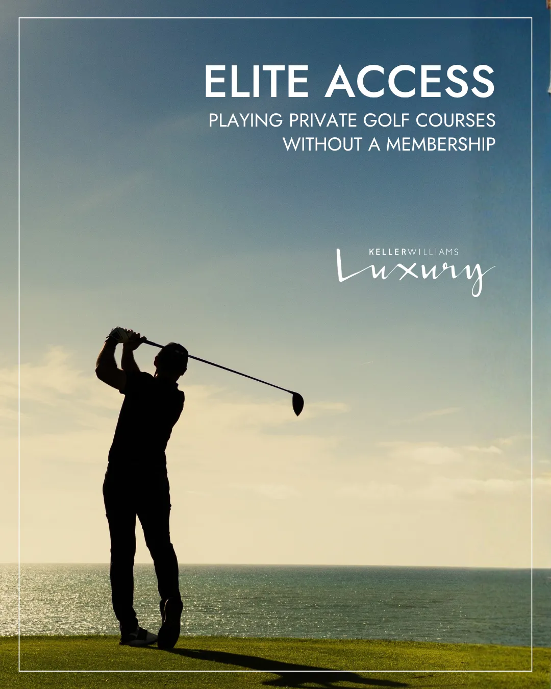 Play Exclusive Golf Courses Worldwide