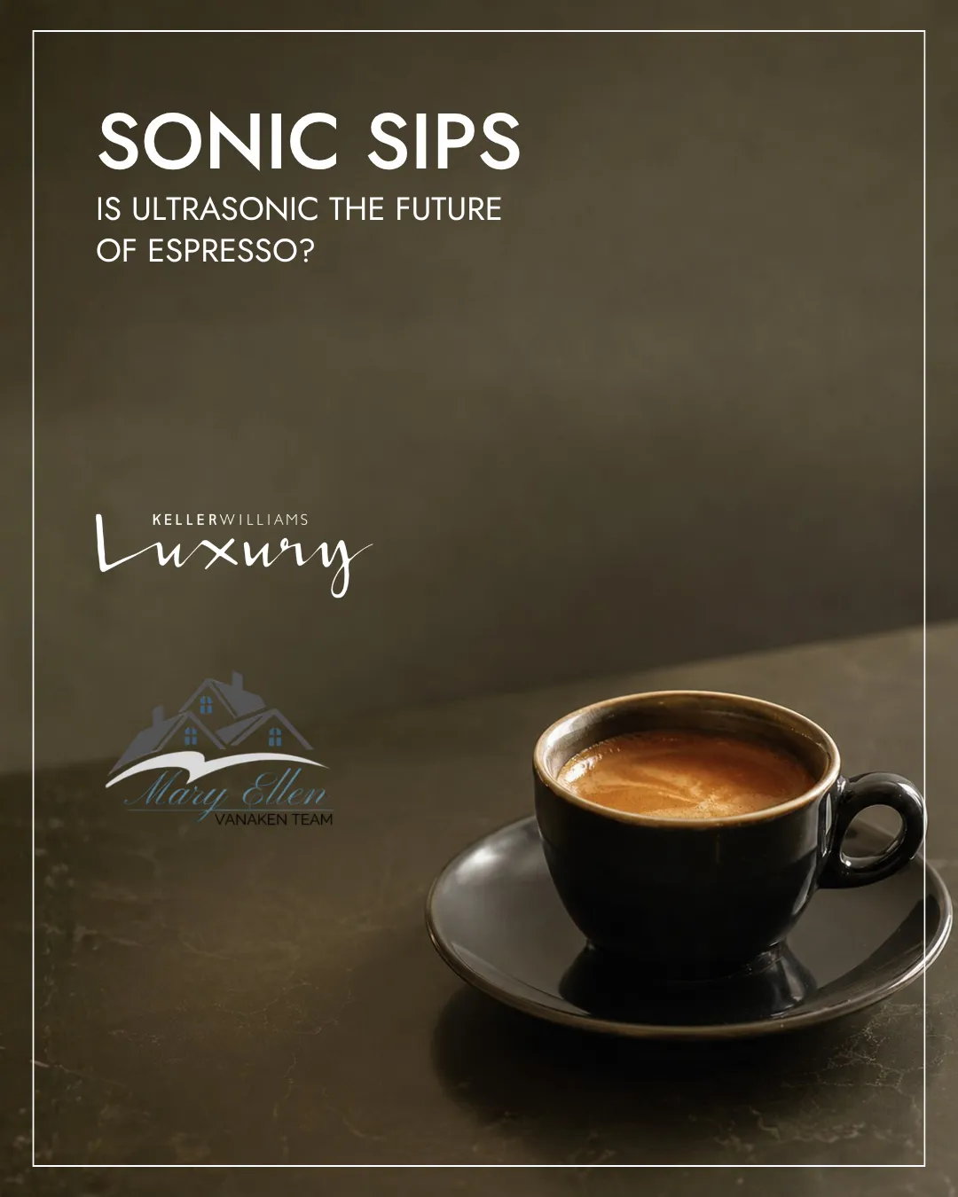 The Future of Espresso: Sound Waves Revolutionize Brewing
