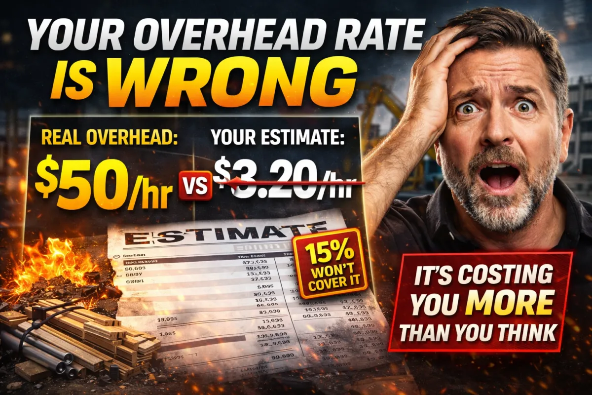 Construction Overhead Rate: Why Contractors Under-Recover