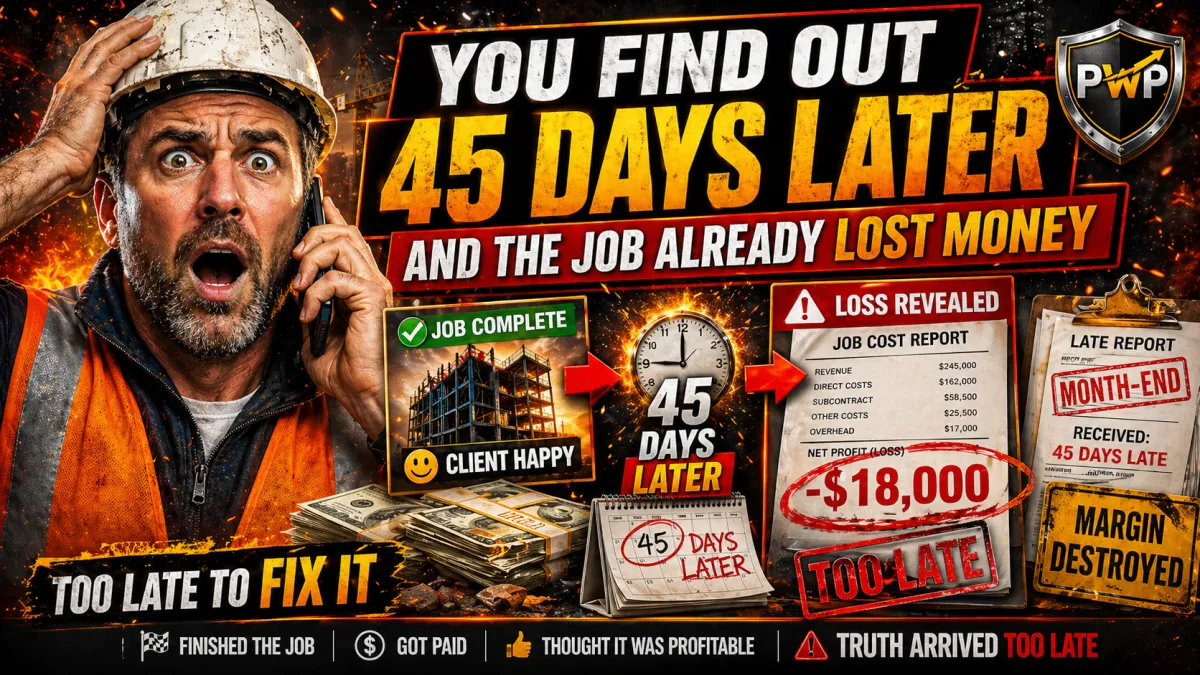 Real-Time Job Costing for Contractors: Stop Finding Out Too Late