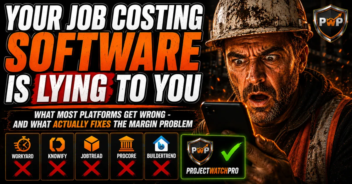 Job Costing Software for Contractors: What Most Get Wrong