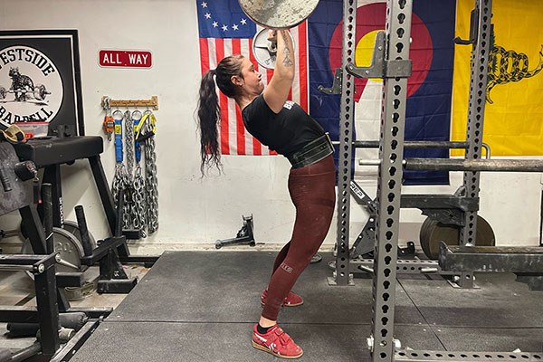 The “Standing Bench Press”
