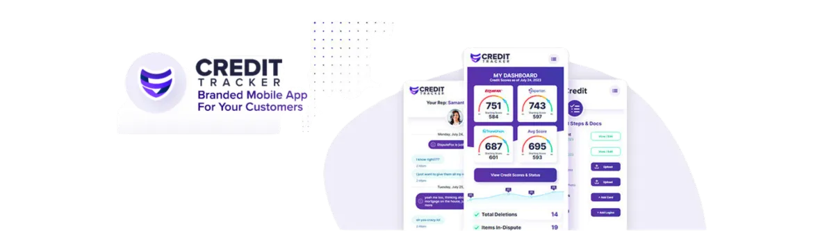 Credit Tracker App Interface