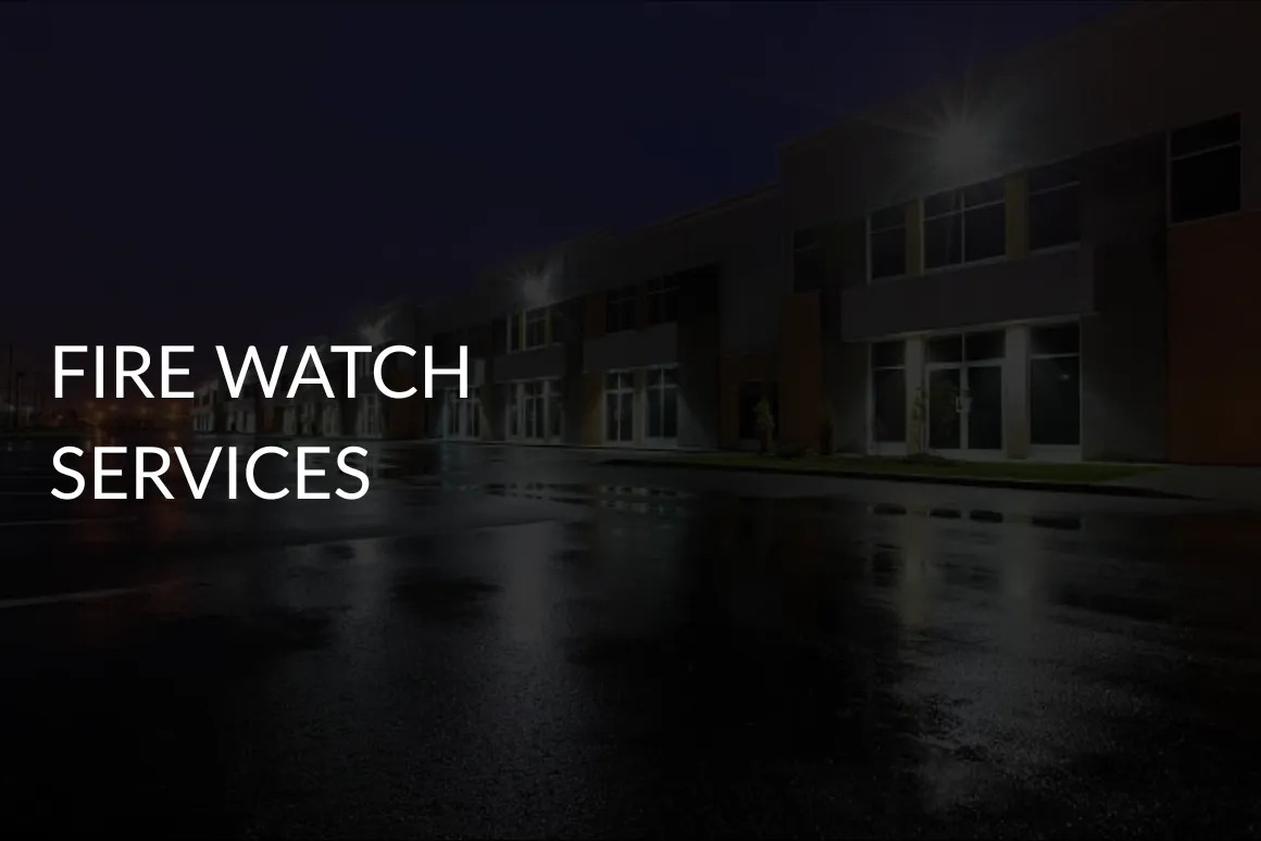Fire Watch Services in Wisconsin | On Time Security