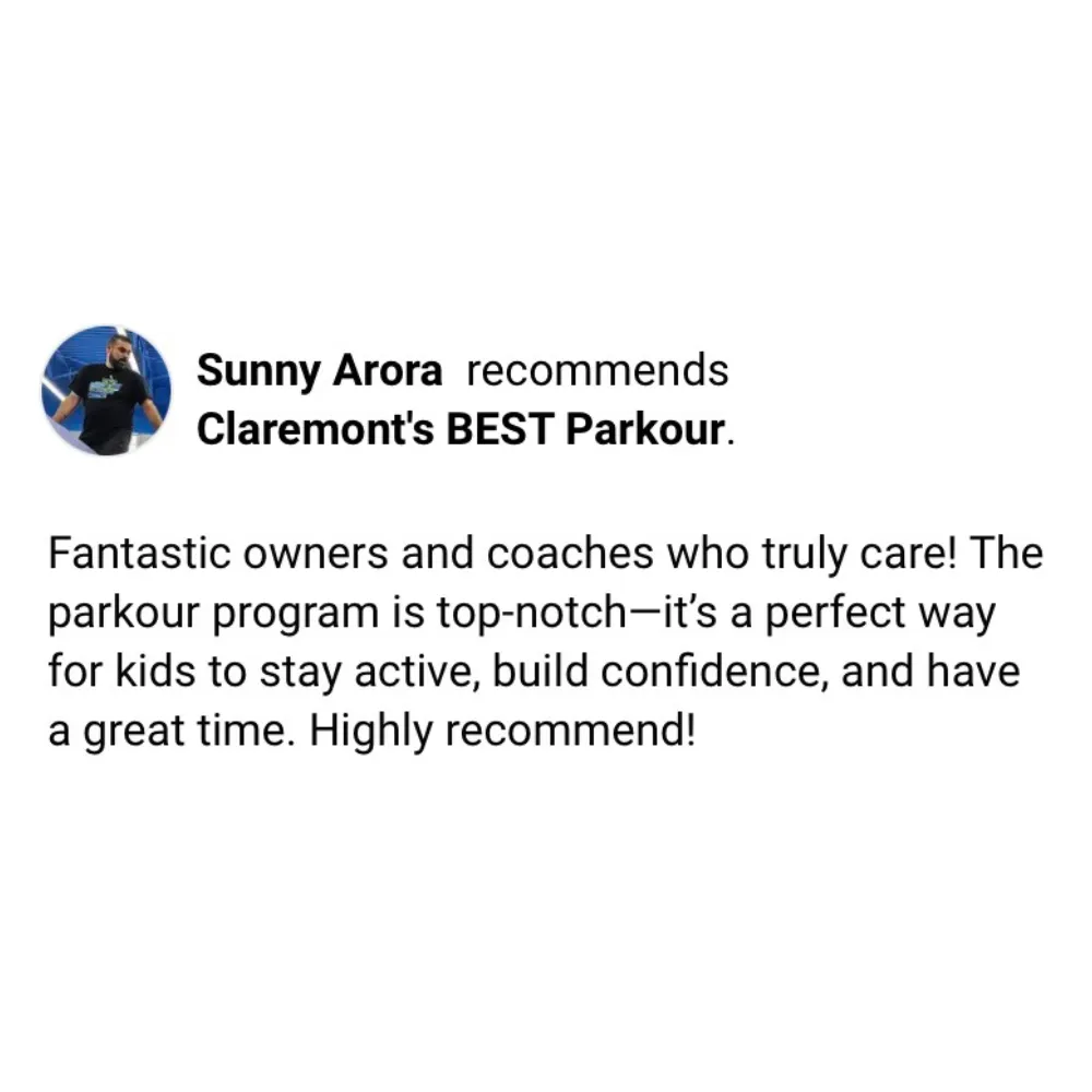 Review for Claremont's Best Parkour