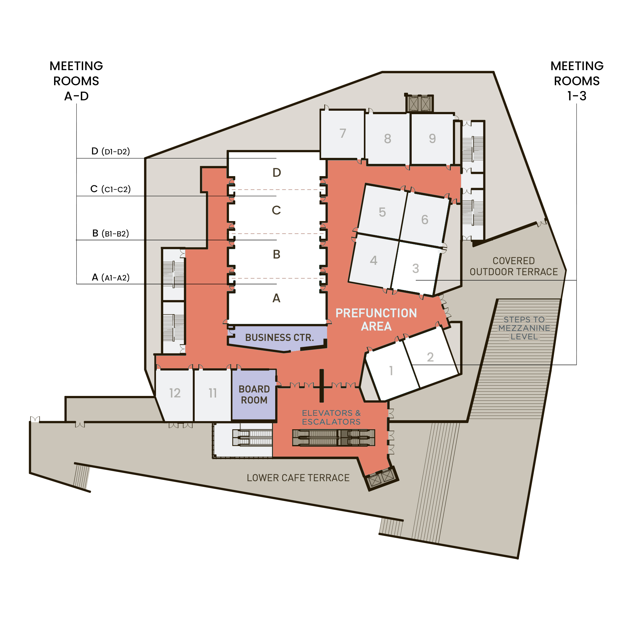 3rd Floor Map